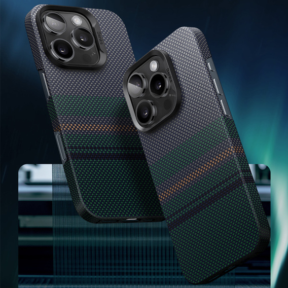 BENKS Kevlar Magnetic Armor Air Aurora 600D S062 tok MagSafe-hez iPhone 15 Pro Max készülékekhez