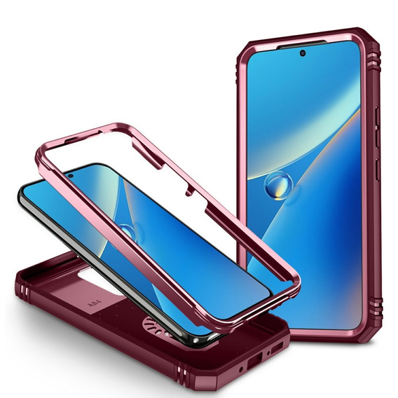 Telefontok a Samsung Galaxy A54 5G, CamShield Slide, rózsaszín / Maroon