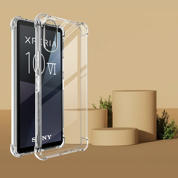 IMAK Telefontok a Sony Xperia 5 V, Dropproof, átlátszó
