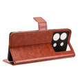 Pattintható tok a Infinix Zero 30 5G, Crazy Horse Wallet, barna