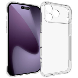 TPU tok - megerősített sarkok, kameravédelem iPhone 17 Pro Max készülékhez