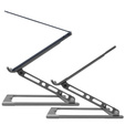Alumínium laptop állvány, ERBORD ProDesk állvány, szürke