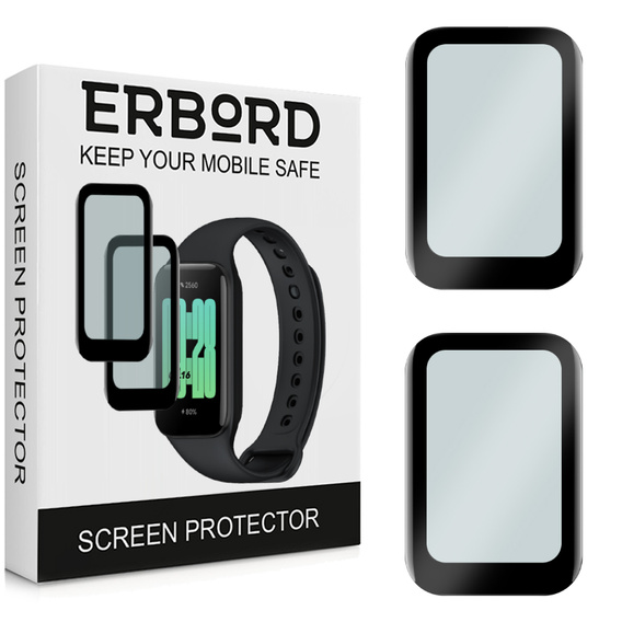 2x ERBORD hibrid üveg a Xiaomi Redmi Smart Band 2
