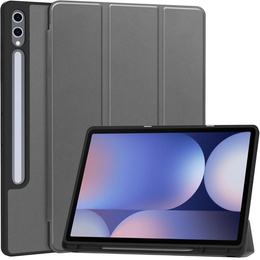 Tok Samsung Galaxy Tab S10 Ultra, Smartcase tolltartóval, szürke