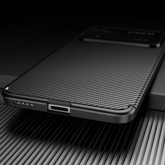 Telefontok a Xiaomi Poco X4 Pro 5G, Carbon Gel, fekete