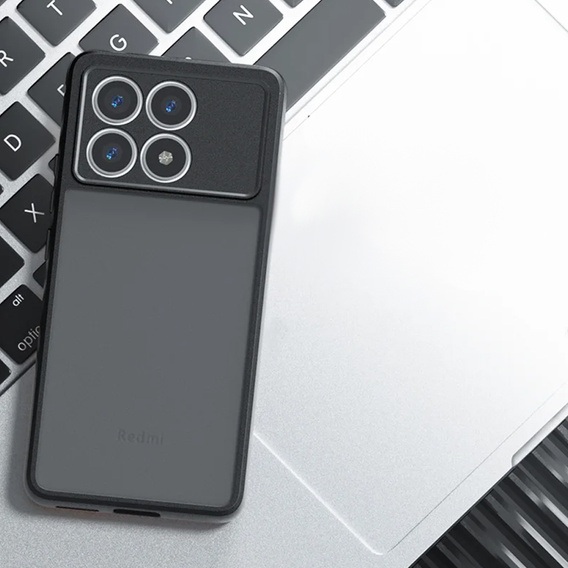Tok Xiaomi Poco X6 Pro 5G, Fusion Hybrid, kameravédelemmel, matt / fekete