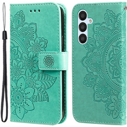 Pattintható tok a Samsung Galaxy A54 5G, Mandala Flower, zöld