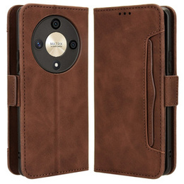 Pattintható tok a Honor Magic 6 Lite 5G, Card Slot, barna