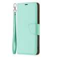 Pattintható tok a Xiaomi Redmi 12 4G, Wallet Litchi Magnet, zöld