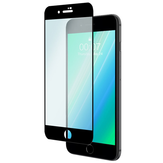2x edzett üveg a iPhone 7 Plus/8 Plus, ERBORD 3D teljes képernyő