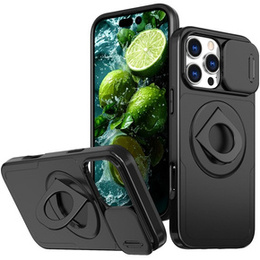 Tok iPhone 16 Pro Max, Military Magnet, MagSafe-hoz, fekete