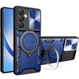 Páncélozott tok Samsung Galaxy A54 5G, CamShield Slide, kék