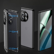 Tok OnePlus 11 5G, Magnetic Dual Glass, fekete