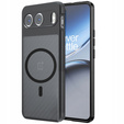 Tok OnePlus Nord 4-hoz, MagSafe, ERBORD Matt Case, fekete + képernyőüveg