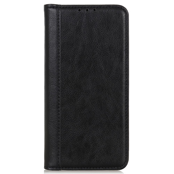 Pattintható tok OnePlus Nord CE4 Lite, Split Leather, fekete