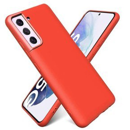 Telefontok a Samsung Galaxy S21+ Plus, Silicone Lite, piros