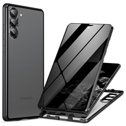 Tojás Samsung Galaxy S24, Privacy Dual Glass, fekete