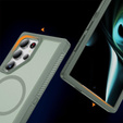 Tok kerettel Samsung Galaxy S22 Ultra készülékhez, MagSafe-hoz, zöld