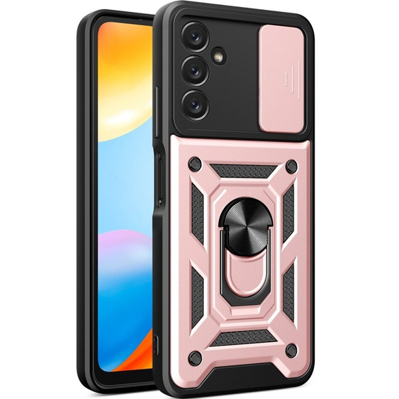 Telefontok a Samsung Galaxy A14 4G/5G, CamShield Slide, rózsaszín