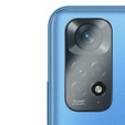 Edzett kameraüveg Xiaomi Redmi Note 11, kék