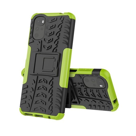 Telefontok a Motorola Moto G22, Tire Armor, zöld
