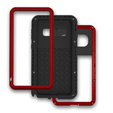 Love Mei Telefontok a Samsung Galaxy S10+ Plus, armored with glass, piros