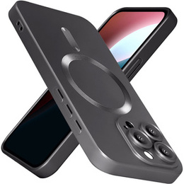 Tok iPhone 16 Pro Max-hoz, ColorMag, MagSafe-hoz, szürke