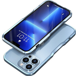 Teletok LUPHIE iPhone 13 Pro-hoz, Armor Bumper, kék