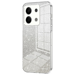 Tok Xiaomi Redmi Note 13 5G, Glitter Case CamShield, átlátszó