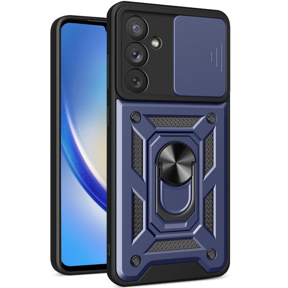 Telefontok a Samsung Galaxy M34, CamShield Slide, kék