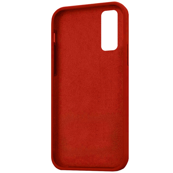 Telefontok a Vivo Y20S / Y11S, Silicone Lite, piros