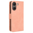 Pattintható tok a Xiaomi Redmi 13C / Poco C65, Card Slot, rózsaszín