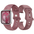 Szilikon szíj Apple Watch 1/2/3/4/4/5/6/7/8/9/SE 38/40/41/mm-es órához