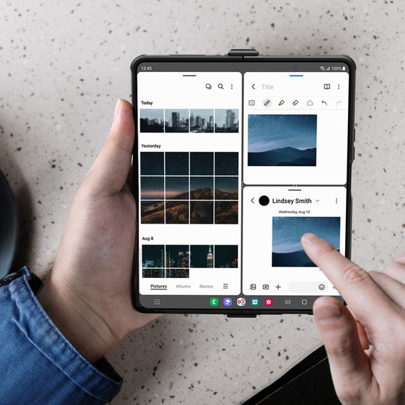 NILLKIN CamShield Pro tok Samsung Galaxy Z Fold4 5G készülékekhez