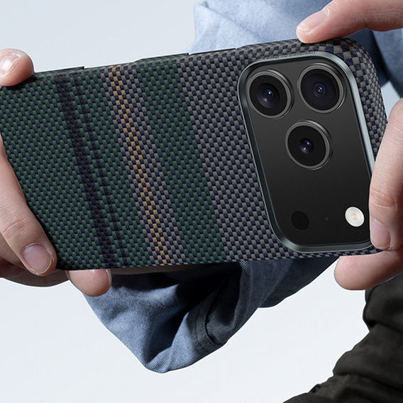 BENKS Kevlar mágneses páncél Air Aurora 600D tok MagSafe-hez iPhone 17 Pro Max készülékekhez