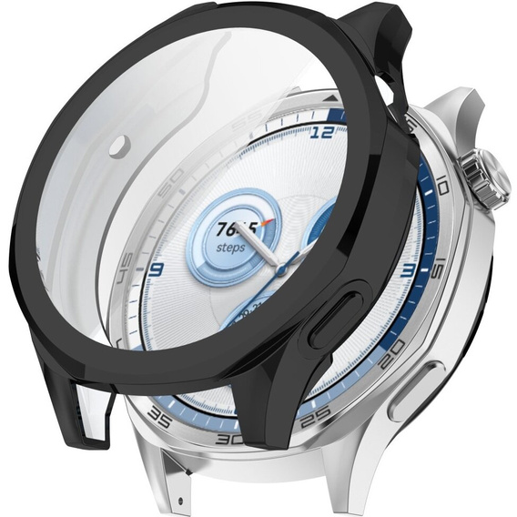 2in1 tok képernyővédővel Huawei Watch GT 5 46mm, fekete