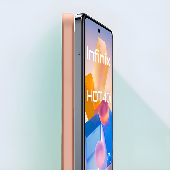 Telefontok a Infinix Hot 40i, Silicone Lite, rózsaszín