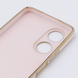 Tojás Oppo A58 4G, Glamour CamShield, rózsaszín rose gold