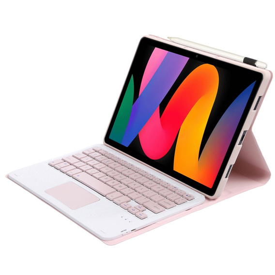 Tok + billentyűzet Xiaomi Redmi Pad SE 11", TouchPad, rózsaszín