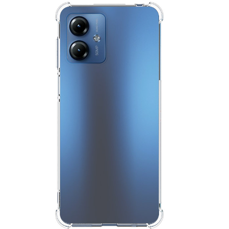 Telefontok a Motorola Moto G14, Dropproof, átlátszó