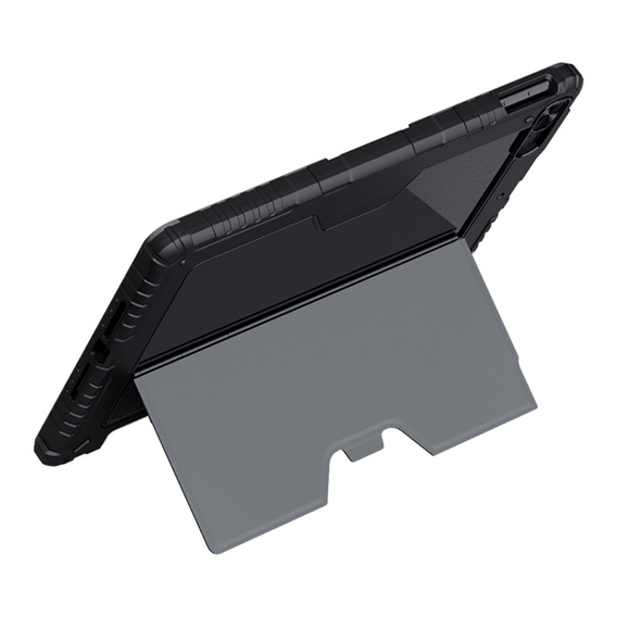 Tok + billentyűzet iPad 7/8/9 10.2 2019 / 2020 / 2021, NILLKIN Bumper Pen Slot, fekete