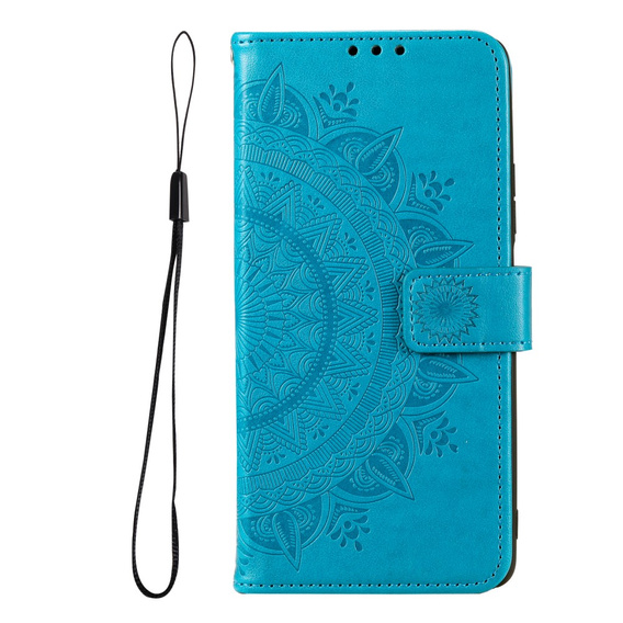 Pattintható tok a Samsung Galaxy A53 5G, Mandala, kék