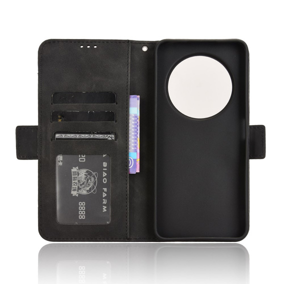 Pattintható tok a Xiaomi Redmi 14C / Xiaomi Poco C75, Card Slot, fekete