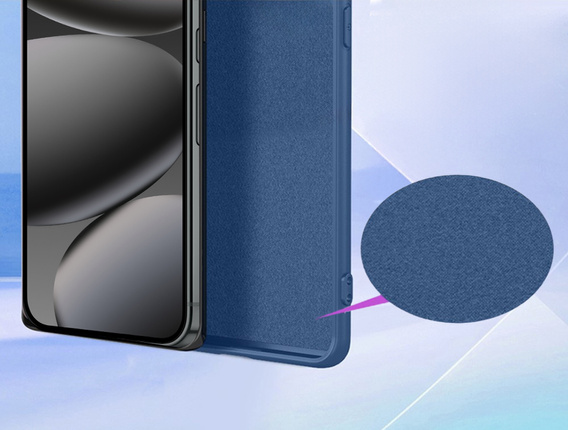 Szilikon tok a Google Pixel 10 Pro XL-hez, MagSafe-hoz, kék