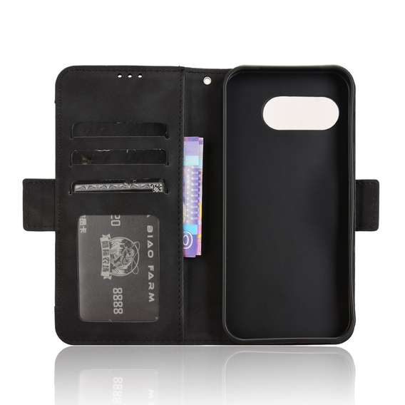 Pattintható tok a Google Pixel 9A, Card Slot, fekete