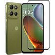 3D edzett üveg Motorola Moto G15 / Motorola Moto G15 Power készülékhez, fekete keret