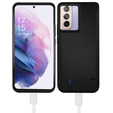 Tok 4800mAh akkumulátorral Samsung Galaxy S21 készülékhez, fekete