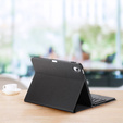 Tok + billentyűzet iPad 10.9 2022 10 Gen, Dux Ducis Magnetic Keyboard, fekete