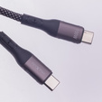 Mágneses USB-C–USB-C kábel, 100 W, 1,0 m, USB-C csatlakozóval rendelkező eszközökhöz