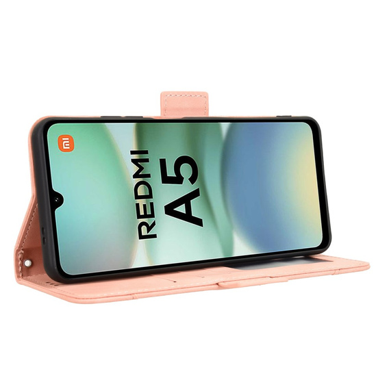 Pattintható tok a Xiaomi Redmi A5, Card Slot, rózsaszín